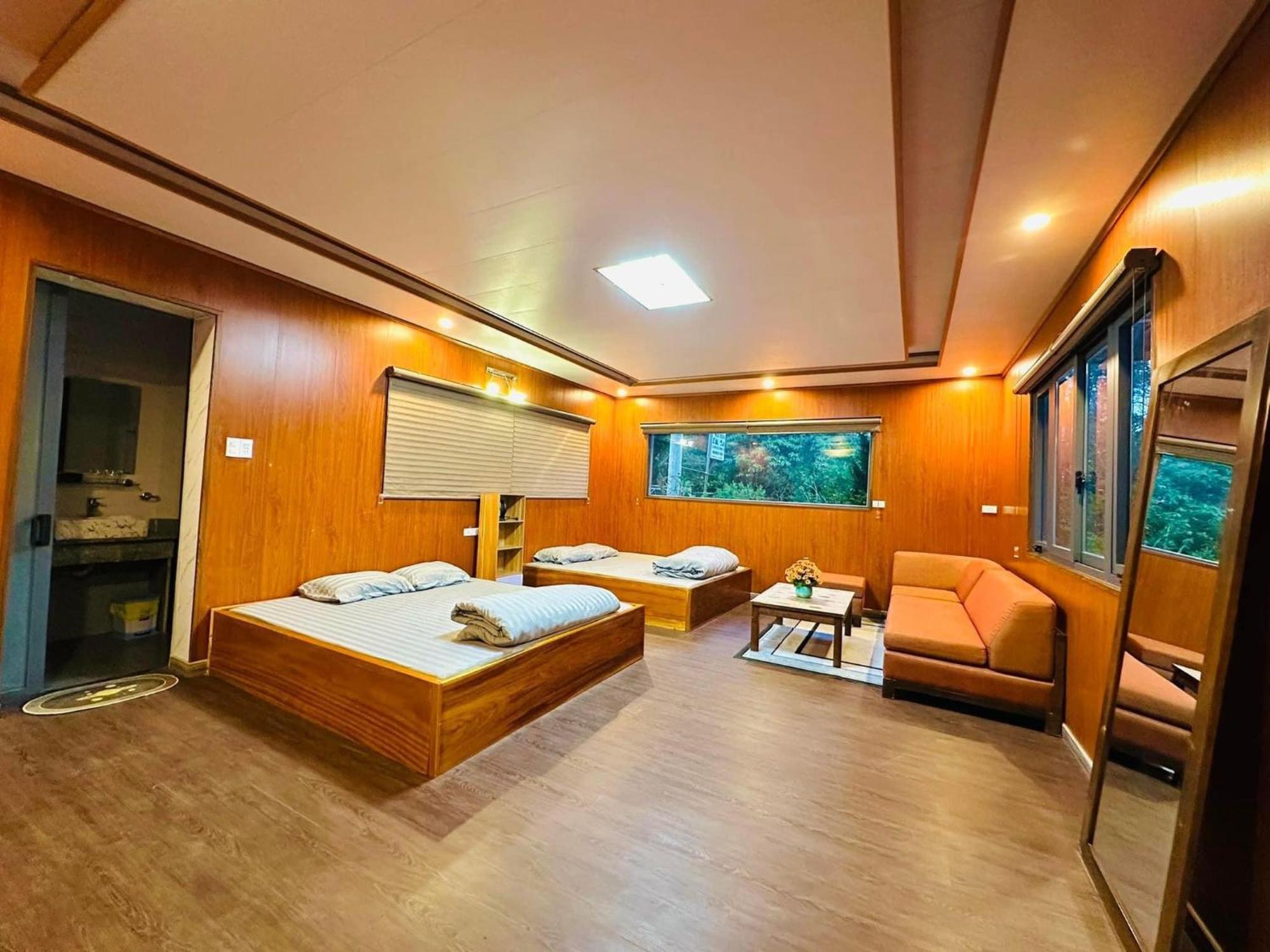 Henisi Homestay Mang Den Kon Von Kla 外观 照片